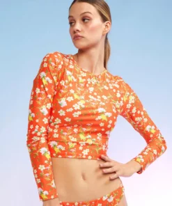 Cynthia Rowley Surf & Swim Sunkissed Rashguard