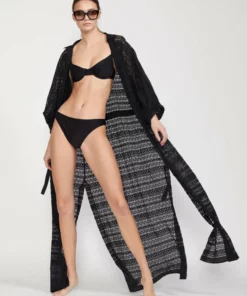 Cynthia Rowley Sirena Lace Drawstring Coverup Surf & Swim