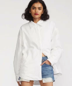 Cynthia Rowley Nylon Shacket