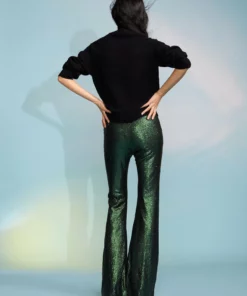 Cynthia Rowley Sequin Trousers Bottoms