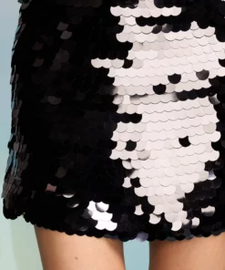 Cynthia Rowley Sequin Mini Skirt