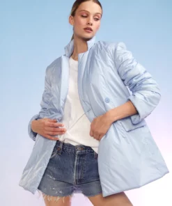 Cynthia Rowley Puffy Blazer