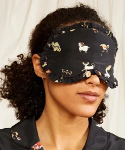 Cynthia Rowley Zodiac Silk Eye Mask