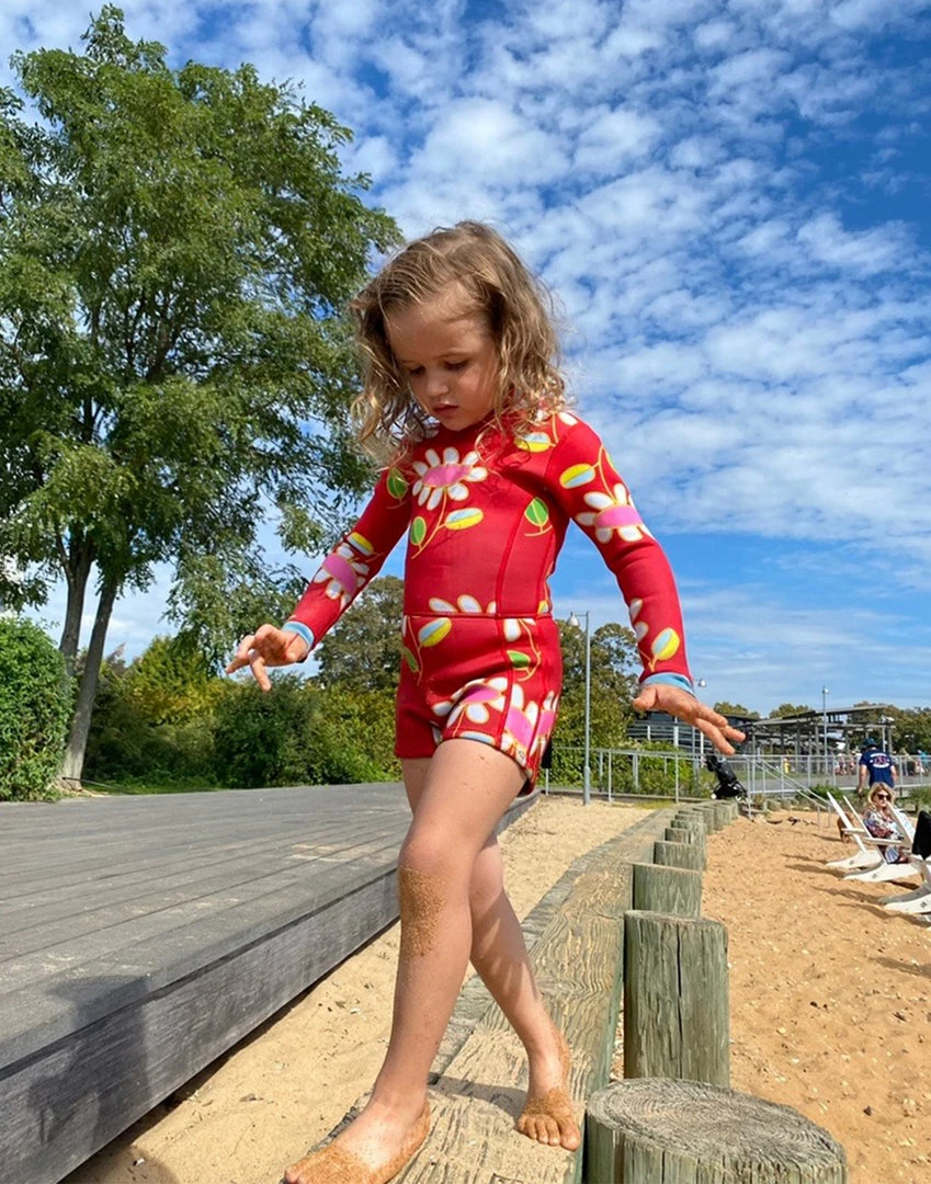 Cynthia Rowley Surf & Swim Kids Floral Wetsuit 4 Cynthia Rowley Surf & Swim Kids Floral Wetsuit