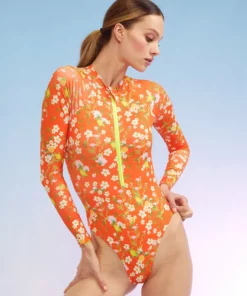 Cynthia Rowley Surf & Swim Sunny Surfsuit
