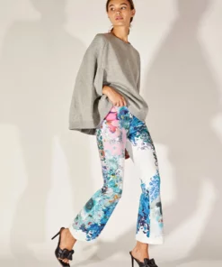 Cynthia Rowley Cropped Bonded Pants Bottoms