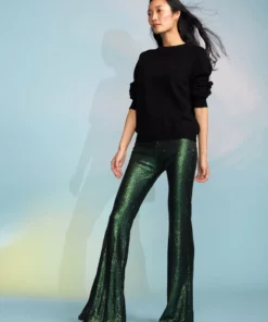 Cynthia Rowley Sequin Trousers Bottoms