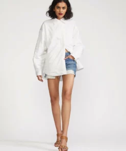 Cynthia Rowley Nylon Shacket