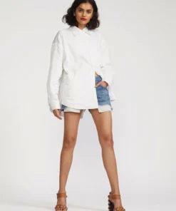 Cynthia Rowley Nylon Shacket