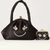 Cynthia Rowley Accessories & Gifts Satin Rhinestone Shoulder Bag