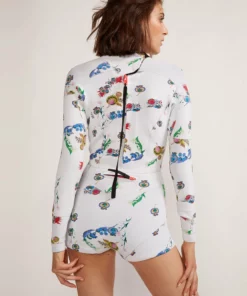 Cynthia Rowley Garden Floral High Tide Wetsuit Surf & Swim