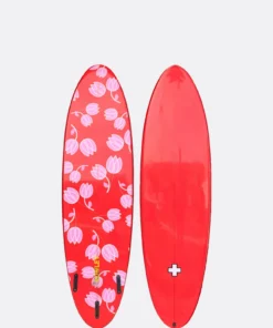 Cynthia Rowley Custom Short Surfboard - Tulips