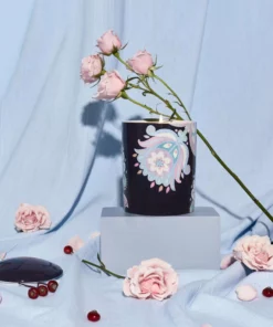 Cynthia Rowley Home Moonflower Ceramic Jar Candle