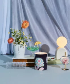 Cynthia Rowley Home Moonflower Ceramic Jar Candle