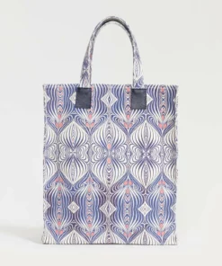 Cynthia Rowley Accessories & Gifts Canvas Tote With Leather Trim