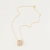 Cynthia Rowley Accessories & Gifts Rose Quartz And Peridot Pendant