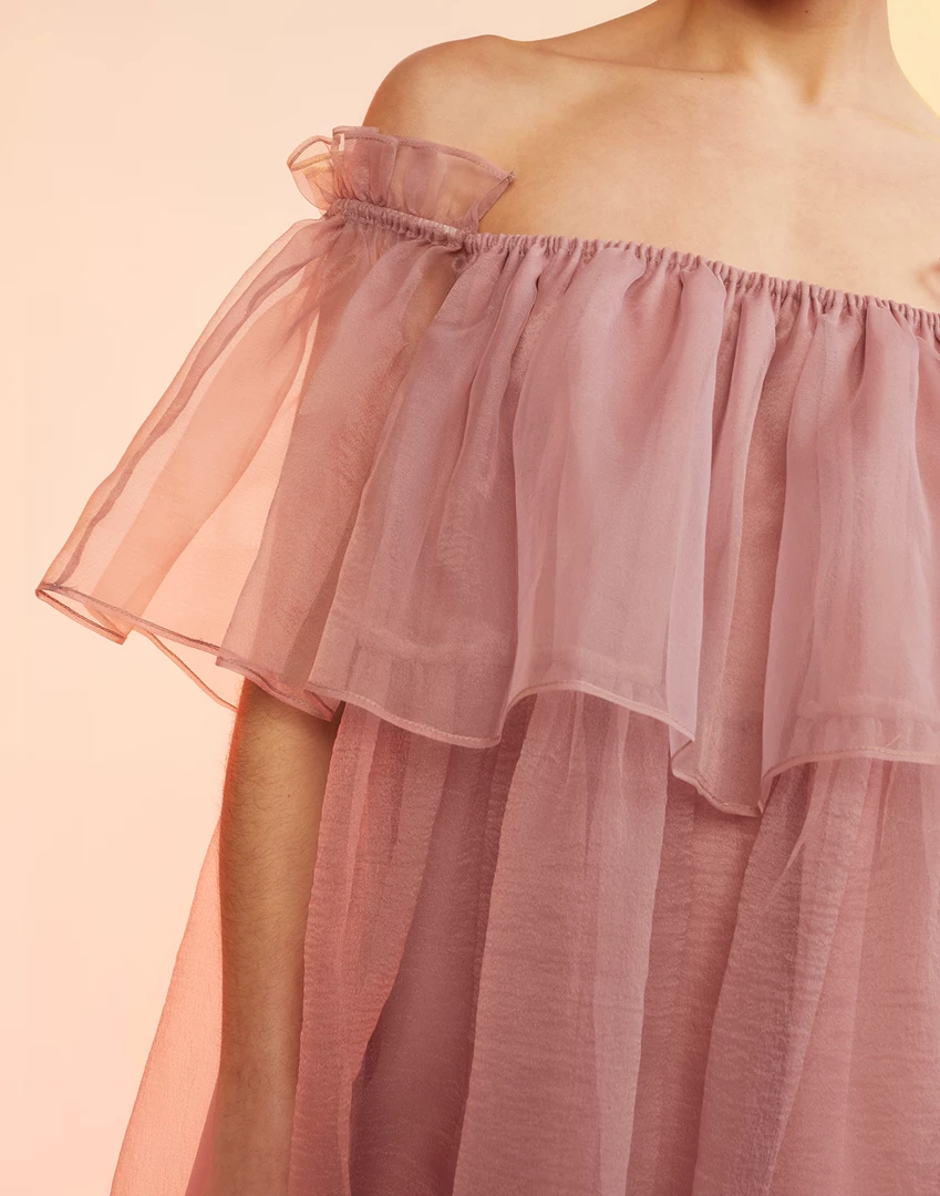 Cynthia Rowley Flirt Organza Dress 4 Cynthia Rowley Flirt Organza Dress