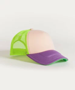 Cynthia Rowley Accessories & Gifts Colorblock Trucker Hat
