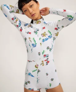Cynthia Rowley Garden Floral High Tide Wetsuit Surf & Swim