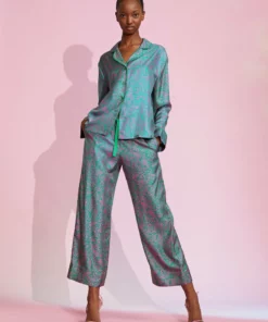 Cynthia Rowley Silk Pajama Pant