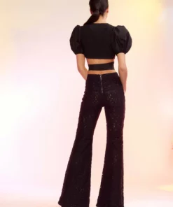 Cynthia Rowley Bottoms Lace Fit And Flare Pants