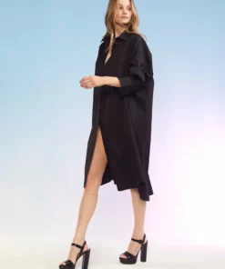Cynthia Rowley Oversized Shirt Dress Dresses