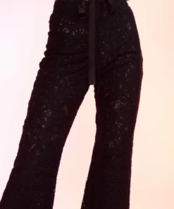 Cynthia Rowley Bottoms Lace Fit And Flare Pants