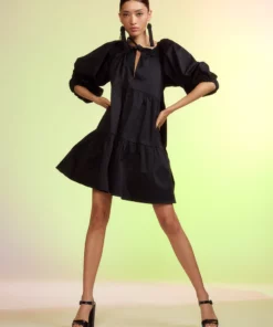 Cynthia Rowley Kasbah Cotton Tiered Dress