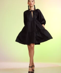 Cynthia Rowley Kasbah Cotton Tiered Dress