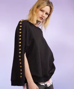 Cynthia Rowley Studded Capelet