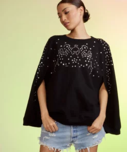 Cynthia Rowley Crystal Capelet Tops