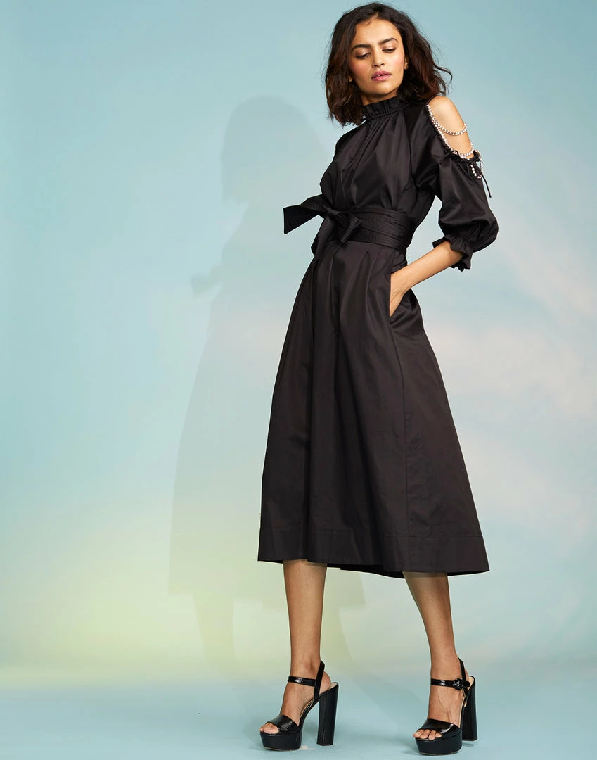 Cynthia Rowley Dresses Cold Shoulder Rhinestone Dress 3 Cynthia Rowley Dresses Cold Shoulder Rhinestone Dress