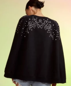 Cynthia Rowley Crystal Capelet Tops