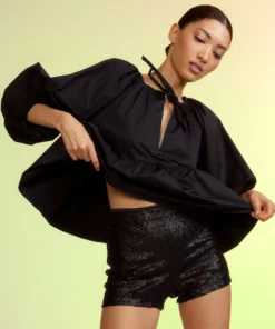 Cynthia Rowley Sequin Short