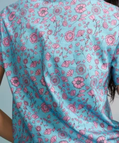 Cynthia Rowley Tops Rylan Printed Tee