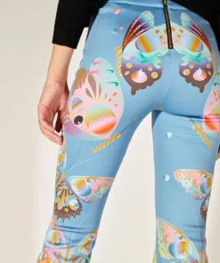 Cynthia Rowley Bonded Fit And Flare Pant Bottoms