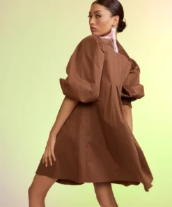 Cynthia Rowley Kira Cotton Pintuck Dress Dresses