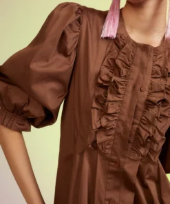 Cynthia Rowley Kira Cotton Pintuck Dress Dresses