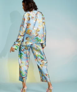 Cynthia Rowley Silk Pajama Pant Bottoms 6 Cynthia Rowley Silk Pajama Pant Bottoms