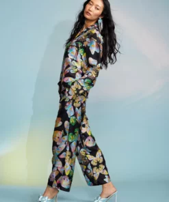 Cynthia Rowley Silk Pajama Pant