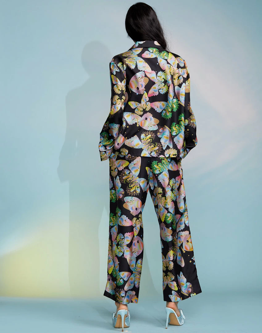 Cynthia Rowley Tops Silk Pajama Shirt 4 Cynthia Rowley Tops Silk Pajama Shirt