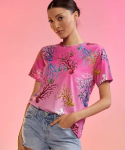 Cynthia Rowley Printed Tee