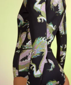 Cynthia Rowley Surf & Swim Dragon Wetsuit