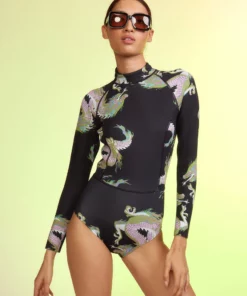 Cynthia Rowley Surf & Swim Dragon Wetsuit