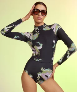 Cynthia Rowley Surf & Swim Dragon Wetsuit
