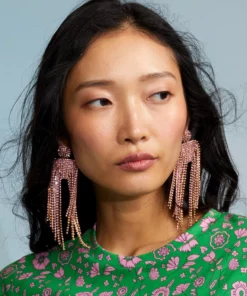 Cynthia Rowley Chandelier Rhinestone Earrings Accessories & Gifts