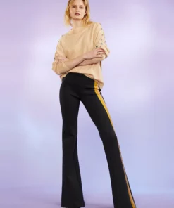 Cynthia Rowley Bonded Fit And Flare Pant