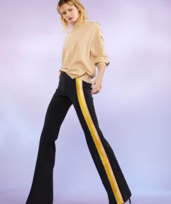 Cynthia Rowley Bonded Fit And Flare Pant