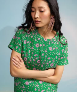 Cynthia Rowley Rylan Printed Tee