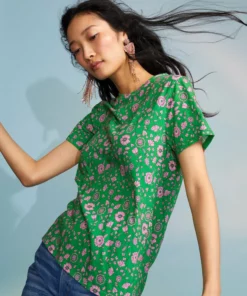 Cynthia Rowley Rylan Printed Tee